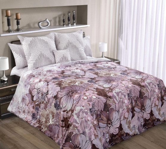 Постельное белье Королевское искушение (Текс-Дизайн) "Блум 3", семейный, сатин, на молнии (Н6239208403)