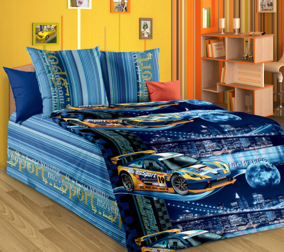 Постельное белье Valtery "ДБ-74", 1.5-спальный, бязь (ДБ-74-1249)