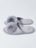 Тапочки Arya Женский с Помпонами Riana Серый, 39-40