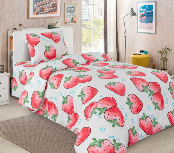 Постельное белье Valtery "DS-139", 1.5-спальный, сатин (DS-139-1249)