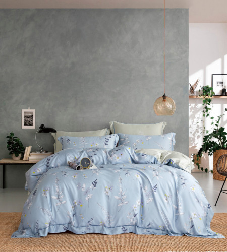 Постельное белье Фамилье "TP-70", 2-спальный, тенсел (TP-70-1251)