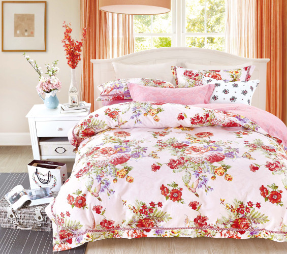 Постельное белье Cristelle (Кристель) "Cristelle Amante", 1.5-спальный, сатин (AM01-120 код1180)