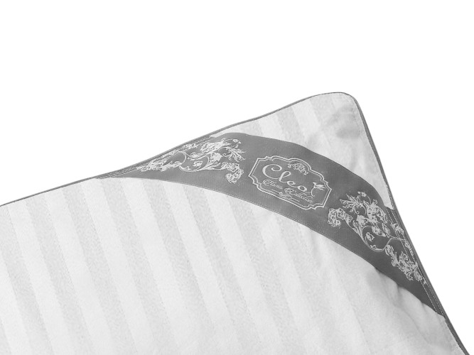 Одеяло всесезонное Cleo "Эко-пух Soft", 172x205, страйп-сатин, термоскрепленное микроволокно (лебяжий пух) (172/001-EDST)