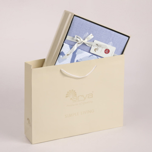 Постельное белье Arya Home "Leila", евро, сатин, печатное (8680943079480)