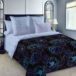 Постельное белье Белиссимо (Текс-Дизайн) &quot;Иллюминация 1&quot;, 1.5-спальный, поплин (1150ЛН661261)
