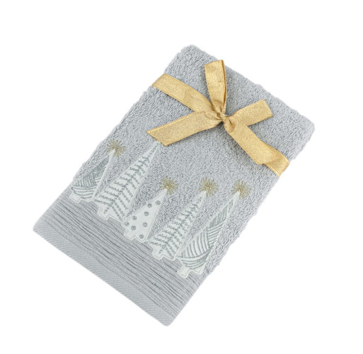 Полотенце Arya Home "Snowing", 30x50, махровая ткань (8680943224767)