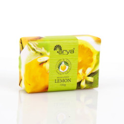 Мыло Arya с Ароматом 100 гр Lemon Желтый