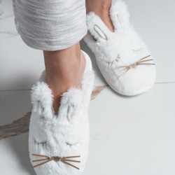Тапочки Arya Женские Bunny, 39 Белый