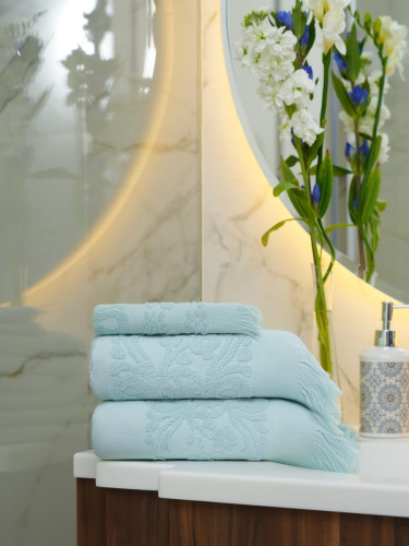 Полотенце Arya Home "Isabel Soft", гостевое, 30x50, махровая ткань (8680943040749)