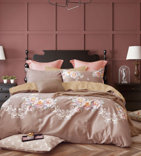 Постельное белье Valtery "C-492", семейный, сатин (C-492-1255)