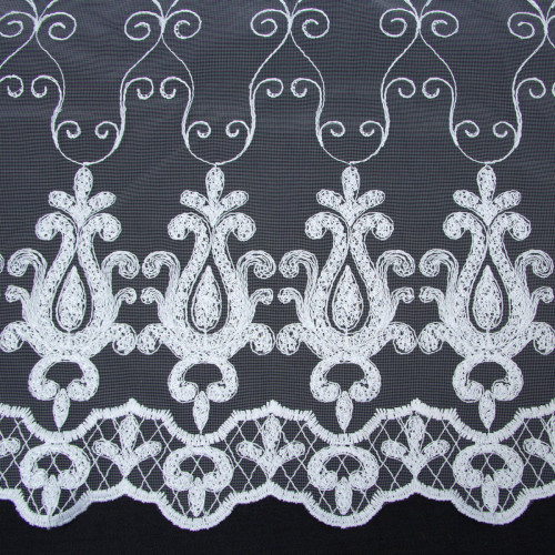 Штора Arya 400Х270 BUKET Белый