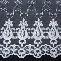 Штора Arya 400Х270 BUKET Белый