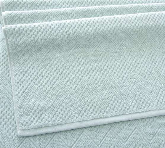 Полотенце Comfort Life (Текс-Дизайн) "Восторг нежная мята", для ванной, 50x90, махровая ткань (ВстНм50905аи)