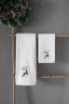 Полотенце Arya Home "Happy Deer", 30x50, хлопок (8680943224743)