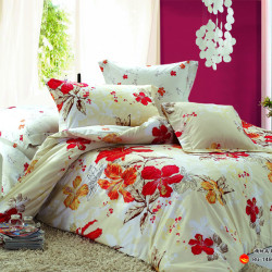 Постельное белье Valtery "C-123", евро, сатин (C-123-1253)