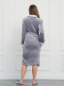 Халат женский Arya Home "Gris", XL, полиэстер (8680943113184)