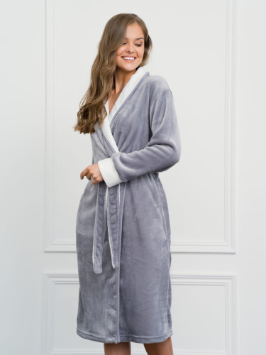Халат женский Arya Home "Gris", XL, полиэстер (8680943113184)
