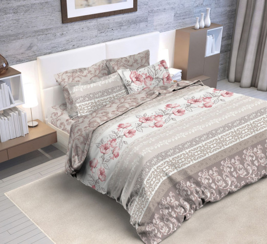 Постельное белье Valtery "AP-104", 2-спальный, поплин (AP-104-1251)