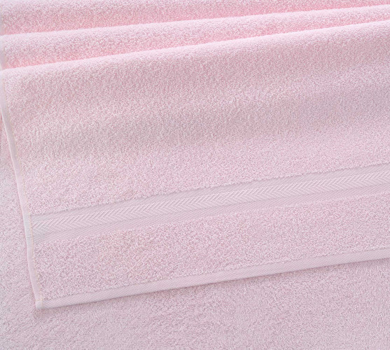 Полотенце Comfort Life (Текс-Дизайн) "Вираж розовый", банное, 50x80, махровая ткань (ВржРз58аи400)