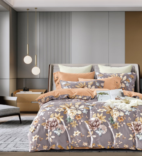 Постельное белье Фамилье "SDS-74", 2-спальный, сатин (SDS-74-1251)