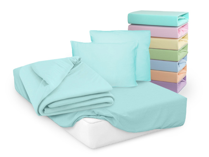 Простыня Cleo, 160x200, трикотаж, на резинке (16/10)