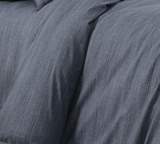 Постельное белье Королевское искушение (Текс-Дизайн) "Графитовый камень", 1.5-спальный, перкаль (1200ПН204937)