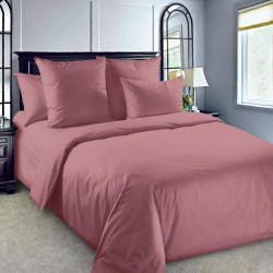 Постельное белье Королевское искушение (Текс-Дизайн) &quot;Брусничное лето&quot;, евро, перкаль, на молнии (4276ПНблт)