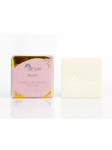 Мыло Arya с Ароматом 227 гр Pomegranate Grenade Белый