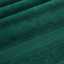 Полотенце Comfort Life (Текс-Дизайн) "Утро изумруд", банное, 70x130, махровая ткань (УтрИз713аи40)