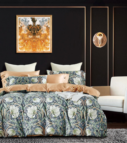 Постельное белье Фамилье "SDS-75", семейный, сатин (SDS-75-1255)