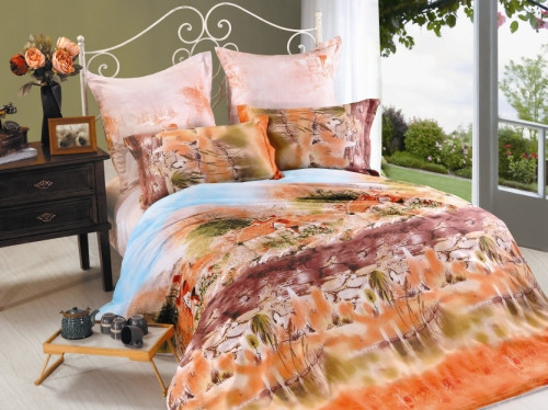 Постельное белье Сайлид "B-139", 1.5-спальный, сатин (B-139-1249)