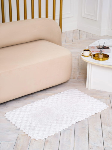 Коврик Arya Home "Mary", для ванной, 60x100, хлопок (8680943101914)