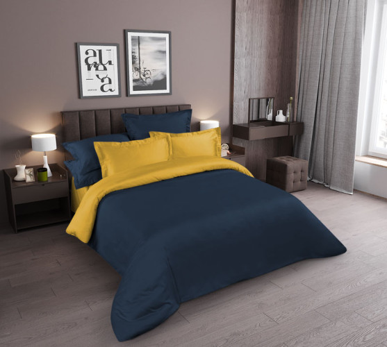 Постельное белье Королевское искушение (Текс-Дизайн) "Цитрин", евро, сатин, на молнии (4313Г861501ц)