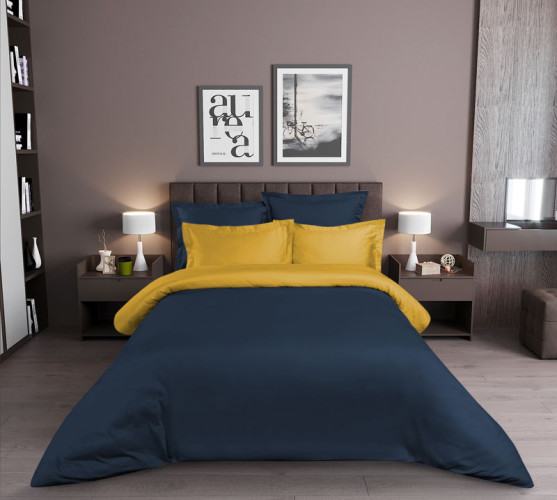 Постельное белье Королевское искушение (Текс-Дизайн) "Цитрин", евро, сатин, на молнии (4313Г861501ц)