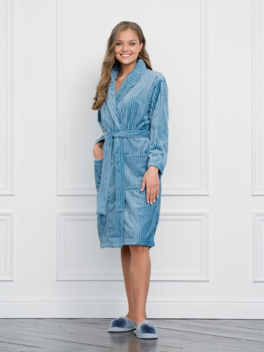 Халат Arya Home "Midnight", M, полиэстер (8680943113368)