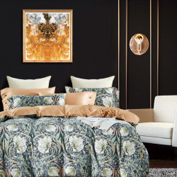 Постельное белье Фамилье &quot;SDS-75&quot;, евро, сатин (SDS-75-1253)