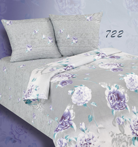 Постельное белье AlViTek (АльВиТек) "722-ПА", 1.5-спальный, поплин (АльВиТек-ПA-1-722)