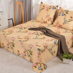 Простыня Valtery "PCT-R-304", 180x200, сатин, на резинке (PCT-R-304-1475)