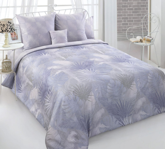 Постельное белье Королевское искушение (Текс-Дизайн) "Жако основной 2", евро, сатин, на молнии (Н4249207592)