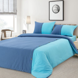 Постельное белье Comfort Life (Текс-Дизайн) &quot;Озера Карелии&quot;, 2-спальный, трикотаж, на молнии, на резинке (2540ТОзКр)