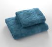 Полотенце Comfort Life (Текс-Дизайн) "Совершенство серо-голубой", для ванной, 50x90, махровая ткань (СврСг5090500)