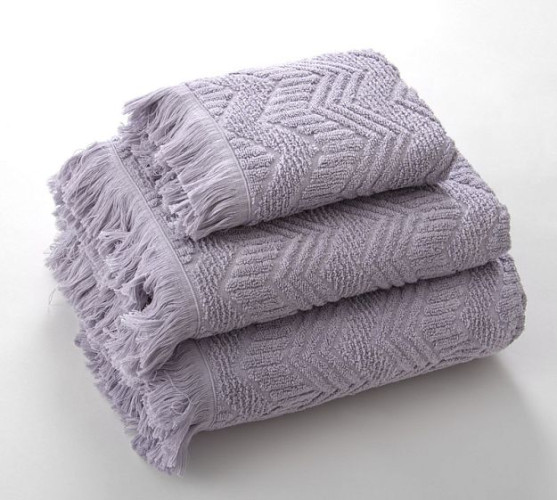 Полотенце Comfort Life (Текс-Дизайн) "Бавария жемчуг", для ванной, 50x90, махровая ткань (БврЖм50905аи)