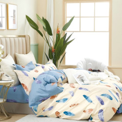 Постельное белье AlViTek (АльВиТек) "006-CKK", семейный, сатин, на молнии (АльВиТек-CKK-7-006)