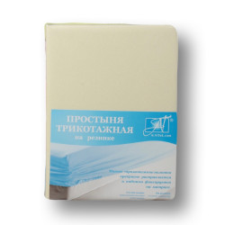Простыня AlViTek (АльВиТек), 200x200, трикотаж, на резинке (ПТР-МО-200)