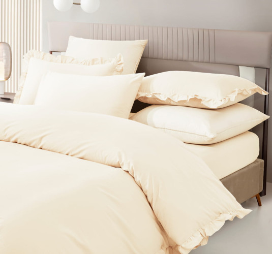 Постельное белье Arya Home "Valensiya", евро, сатин (8680943227584)