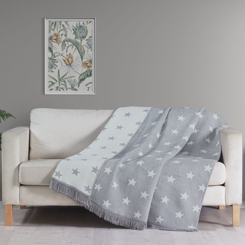 Плед Arya Home "Star", 200x220, хлопок (8680943213419)