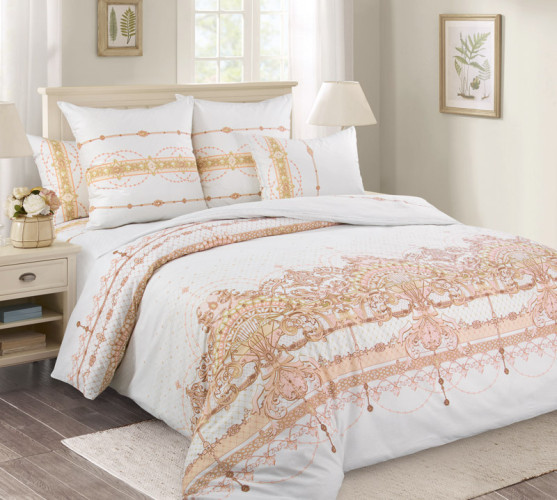 Постельное белье Королевское искушение (Текс-Дизайн) "Церемония 2", 1.5-спальный, перкаль (1250ПН205402)