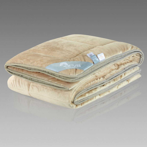 Одеяло всесезонное Arya Home "Sophie", 155x215, микрофибра, силиконизированное волокно, стеганое (8680943018540)