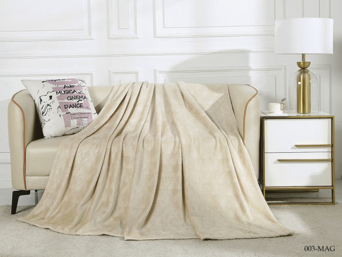 Плед Cleo "MAGNOLIA", 150x200, велсофт (150/003-MAG)