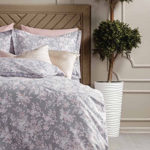 Постельное белье Arya Home "Luna", 1.5-спальный, сатин, печатное (8680943092908)